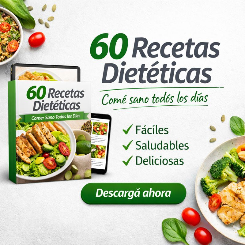 Recetas Saludables para una Vida  Equilibrada 60 Recetas