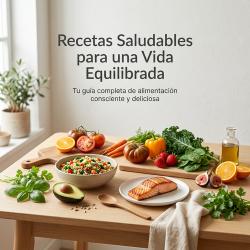 Recetas Saludables para una Vida  Equilibrada 60 Recetas